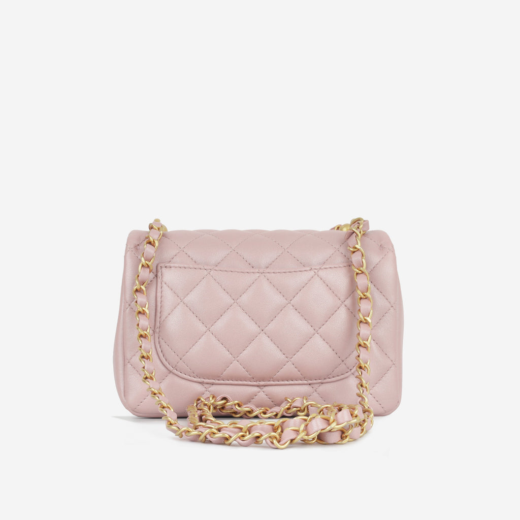 Chanel Mini Square Pearl Twist
