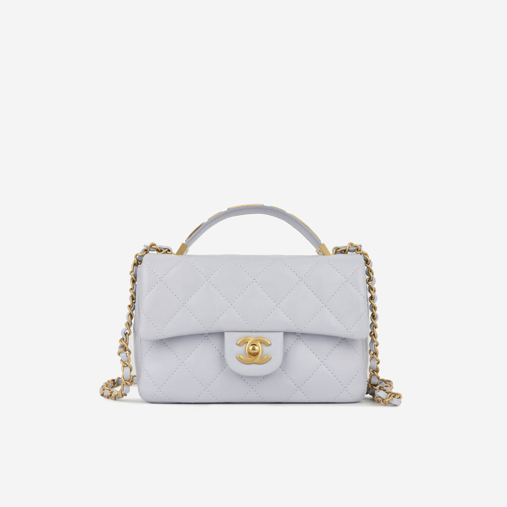 Chanel Seasonal Mini Rue Cambon Top Handle