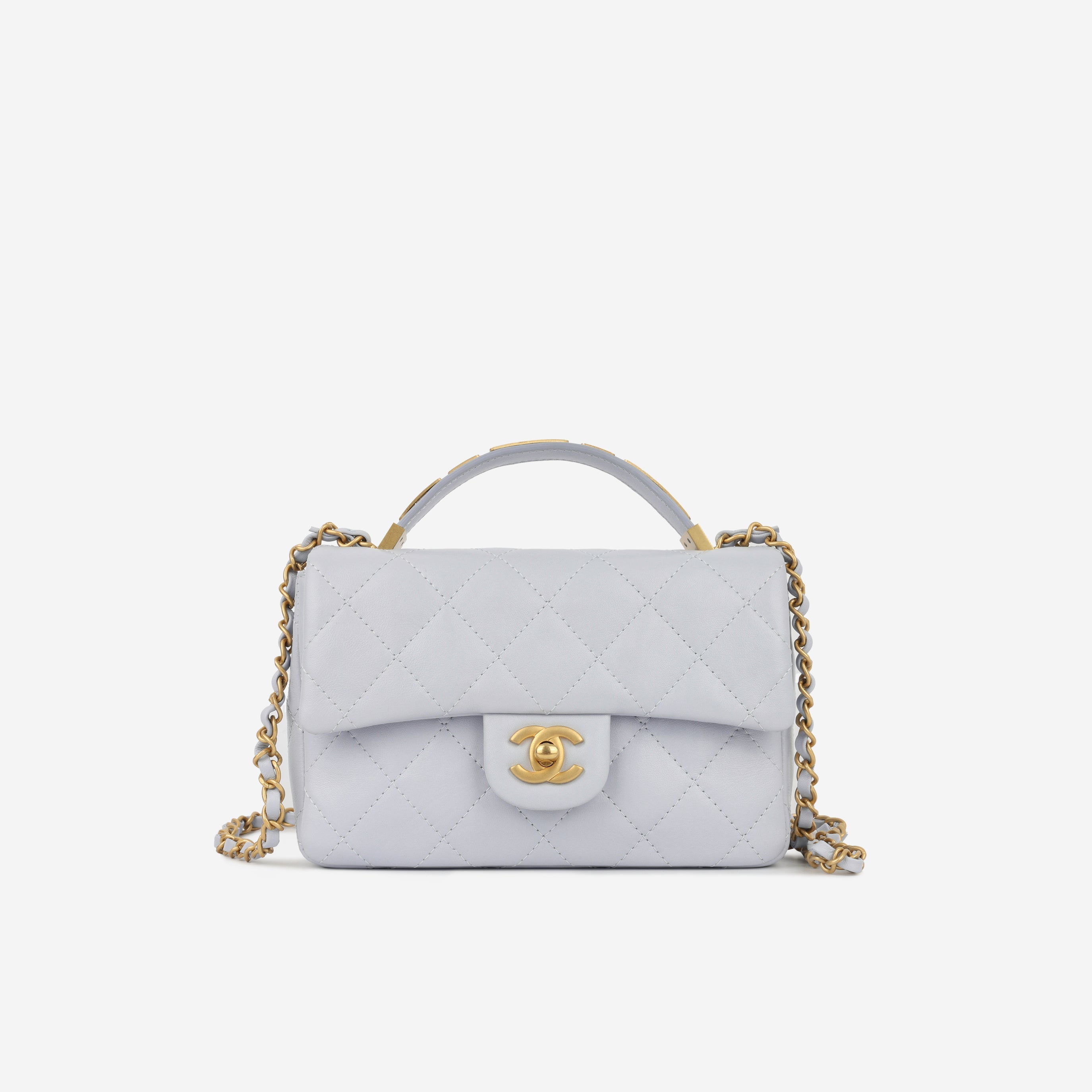 Chanel Seasonal Mini Rue Cambon Top Handle