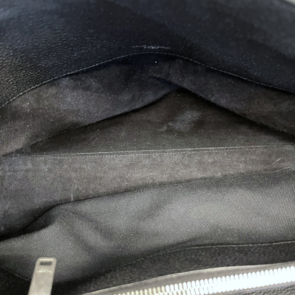 Saint Laurent Sac De Jour Large Black Grained Leather