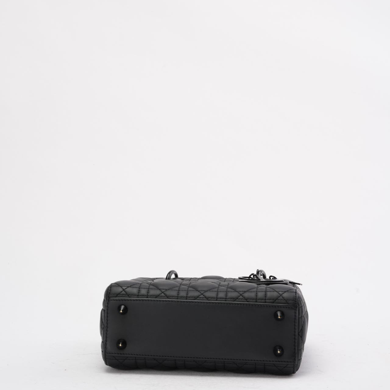 Dior Small Lady Dior My ABCDior Bag in Black Ultramatte 2020