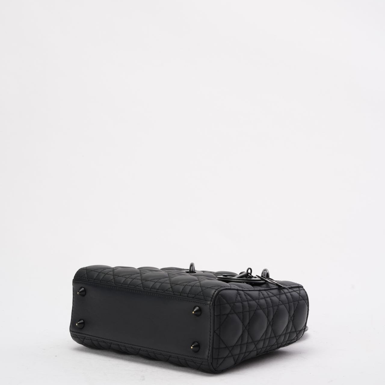 Dior Small Lady Dior My ABCDior Bag in Black Ultramatte 2020