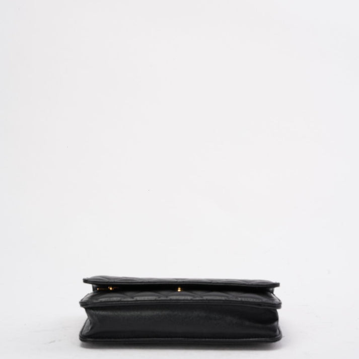 Chanel Classic Wallet on Chain (WOC) Lambskin Black 2020