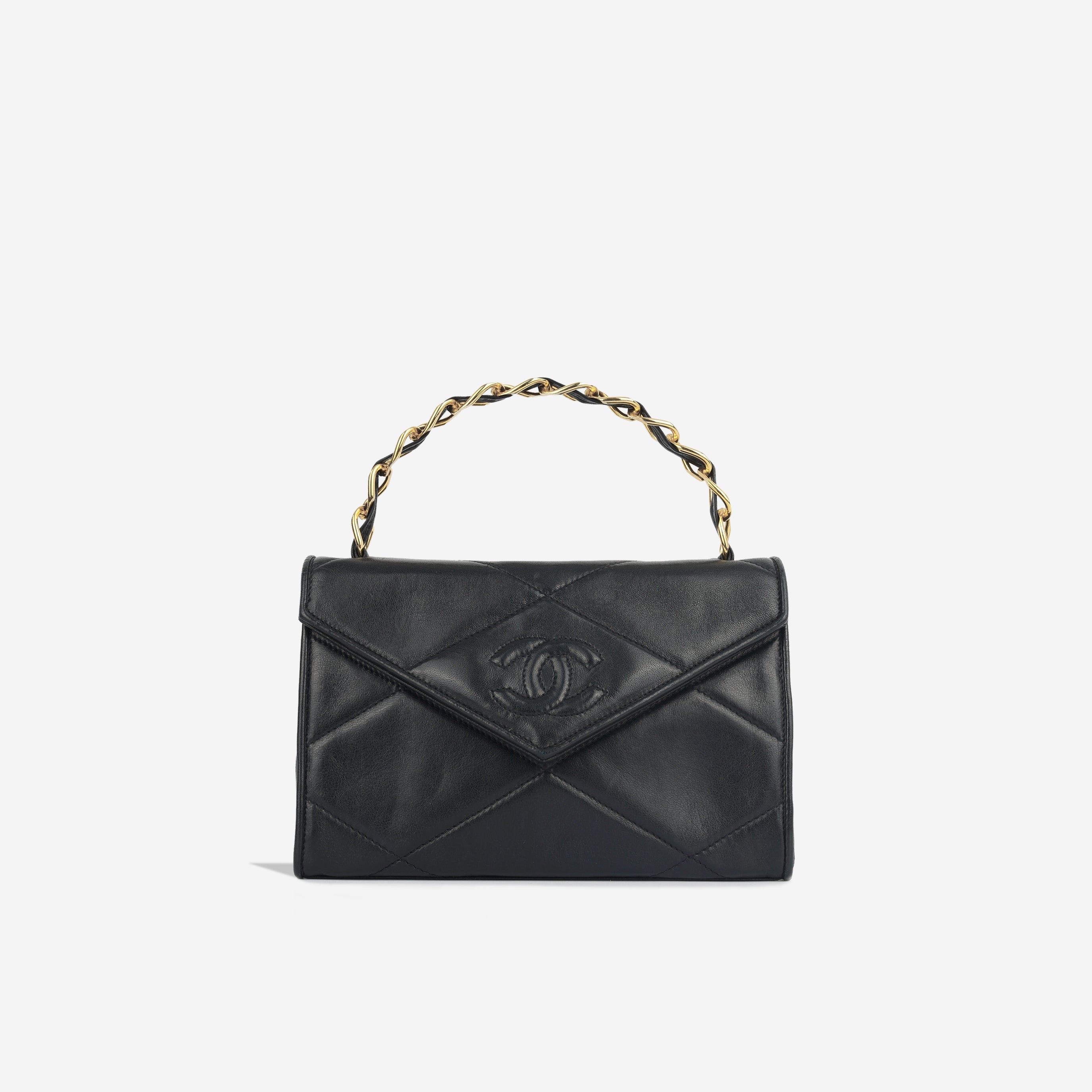 Chanel Vintage Envelope Top Handle