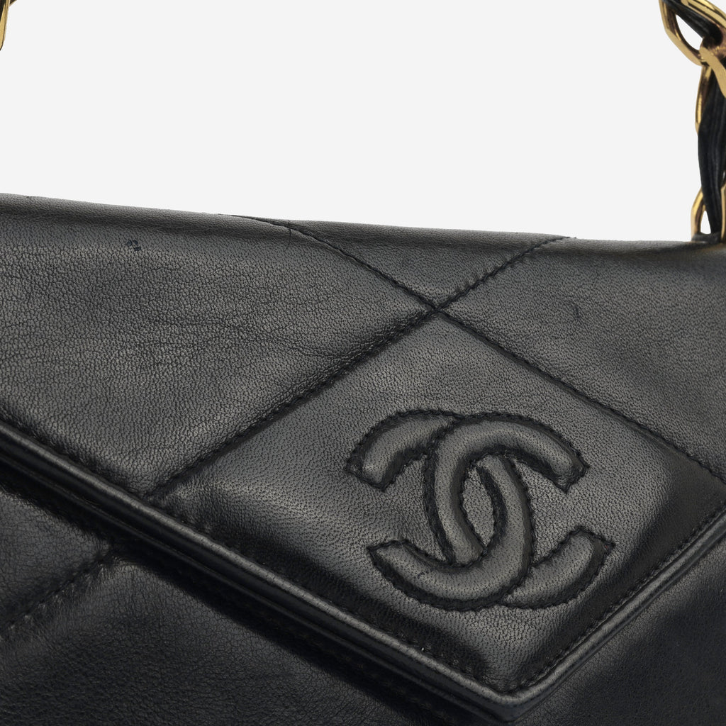 Chanel Vintage Envelope Top Handle