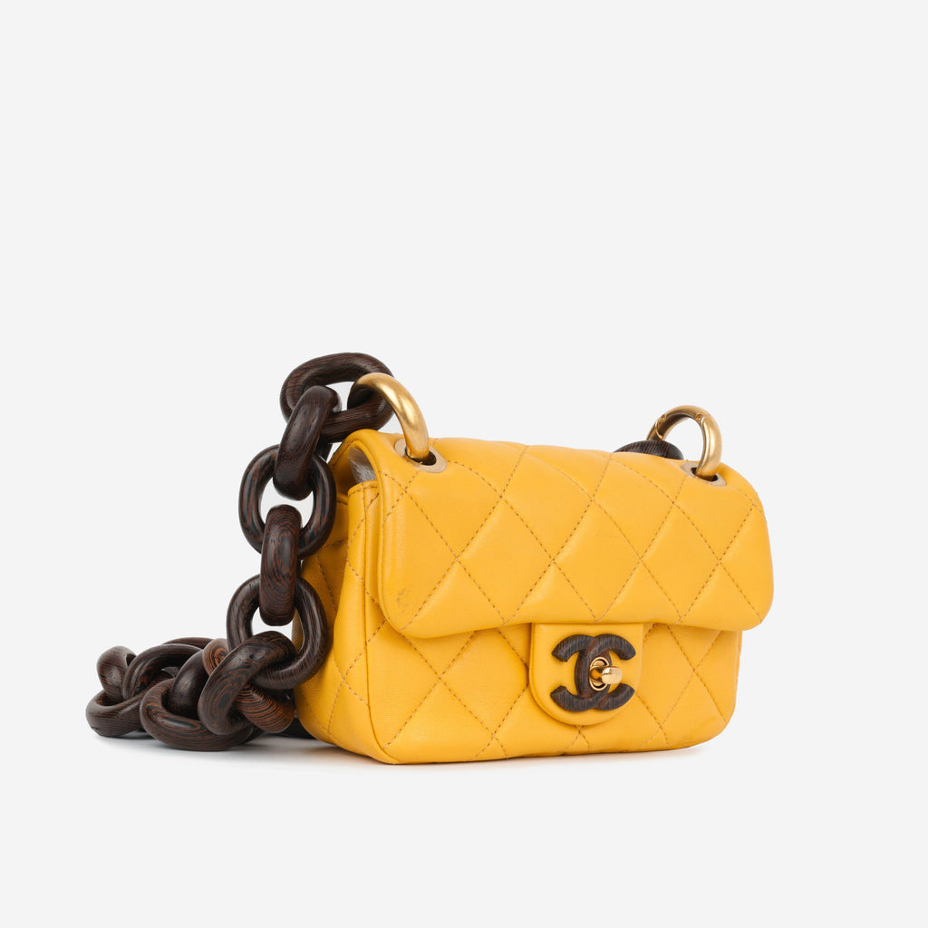 Chanel Mini Square Wenge Wood
