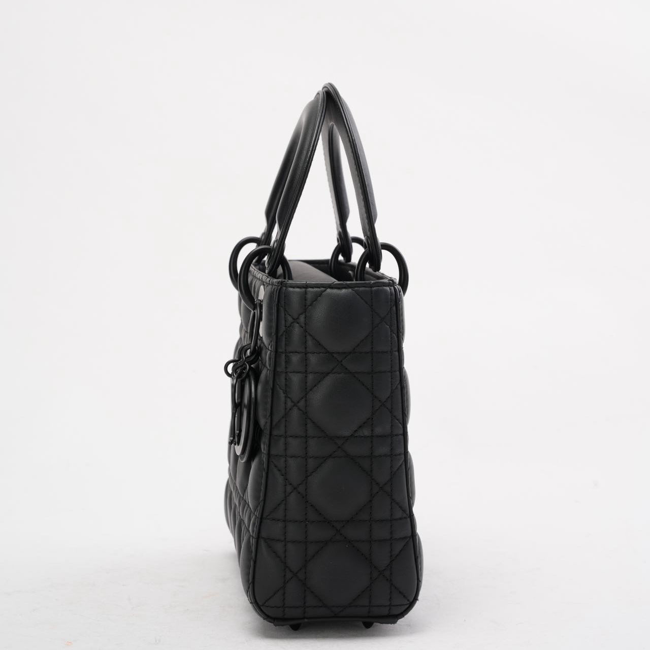Christian Dior Black Cannage Small Lady Dior 2020