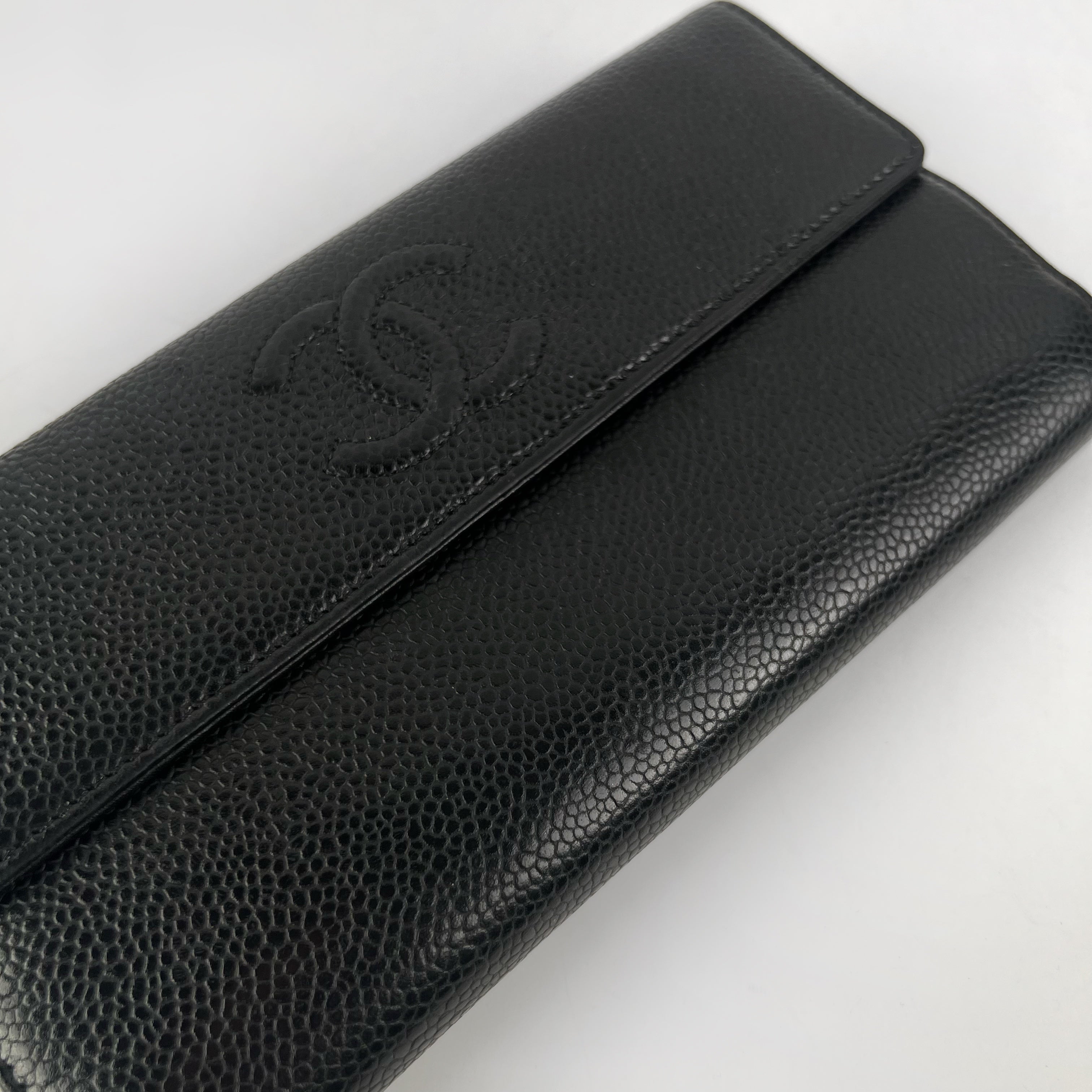 Chanel Timeless Continental Purse Black