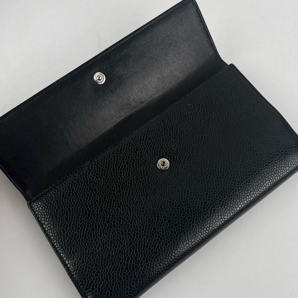 Chanel Timeless Continental Purse Black