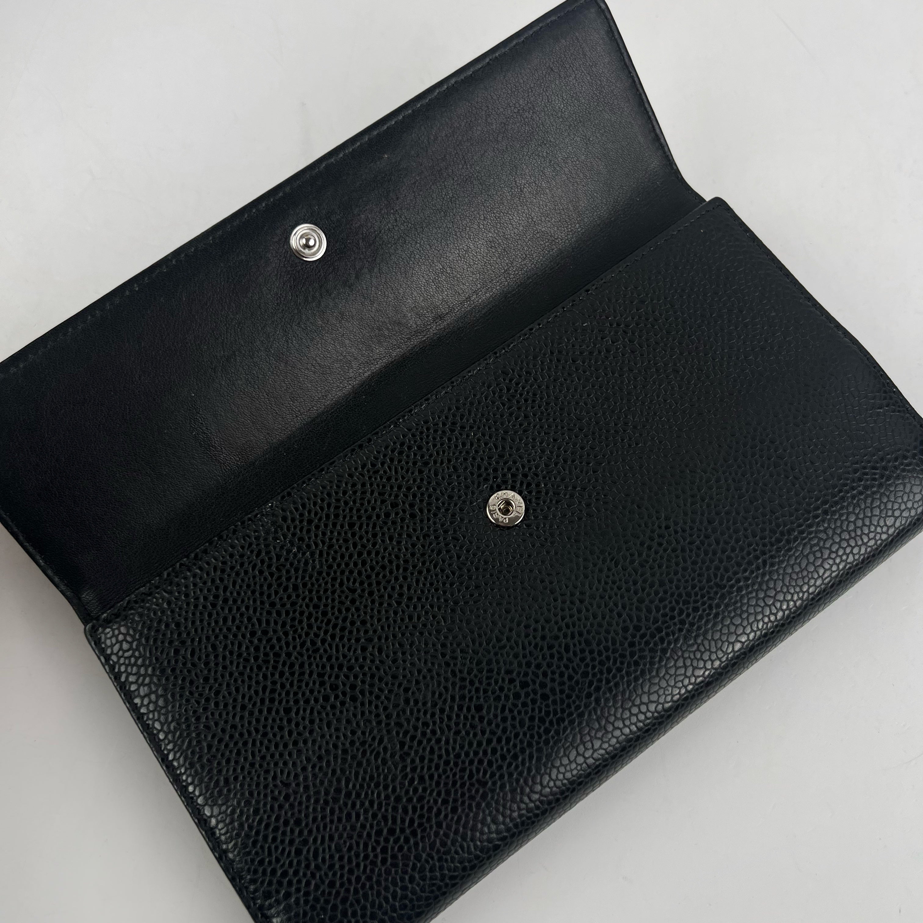 Chanel Timeless Continental Purse Black