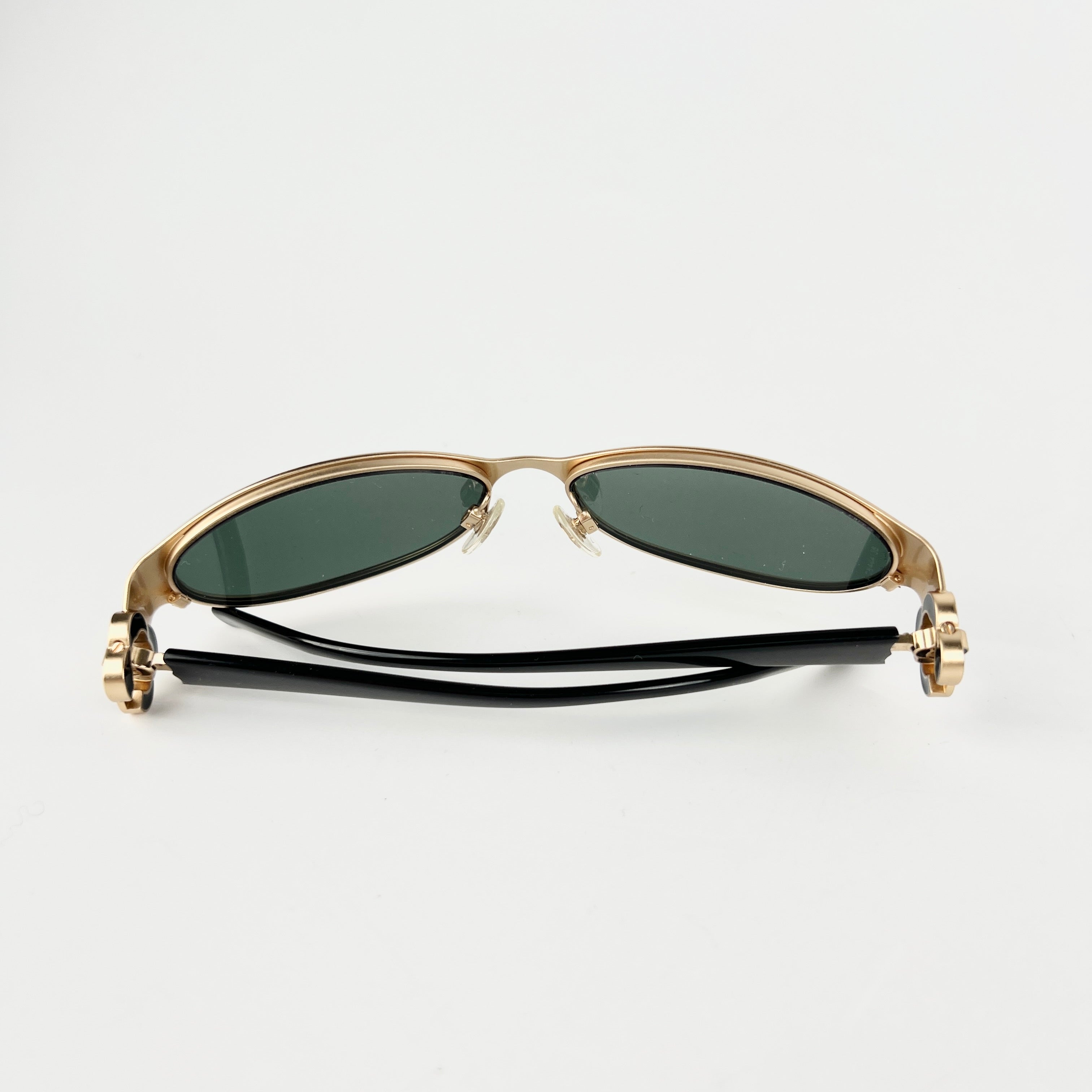 Chanel Sunglasses Gold/Black
