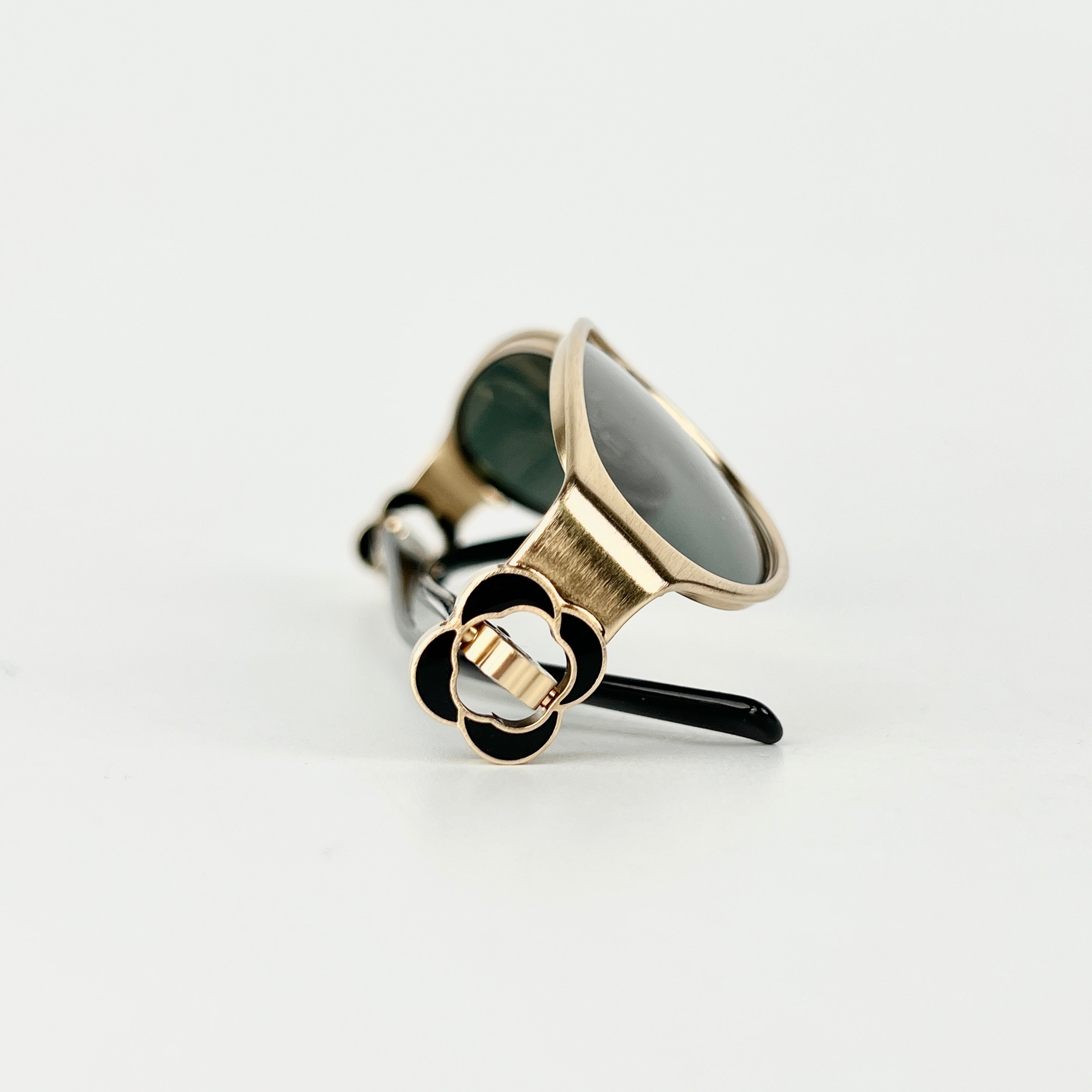 Chanel Sunglasses Gold/Black