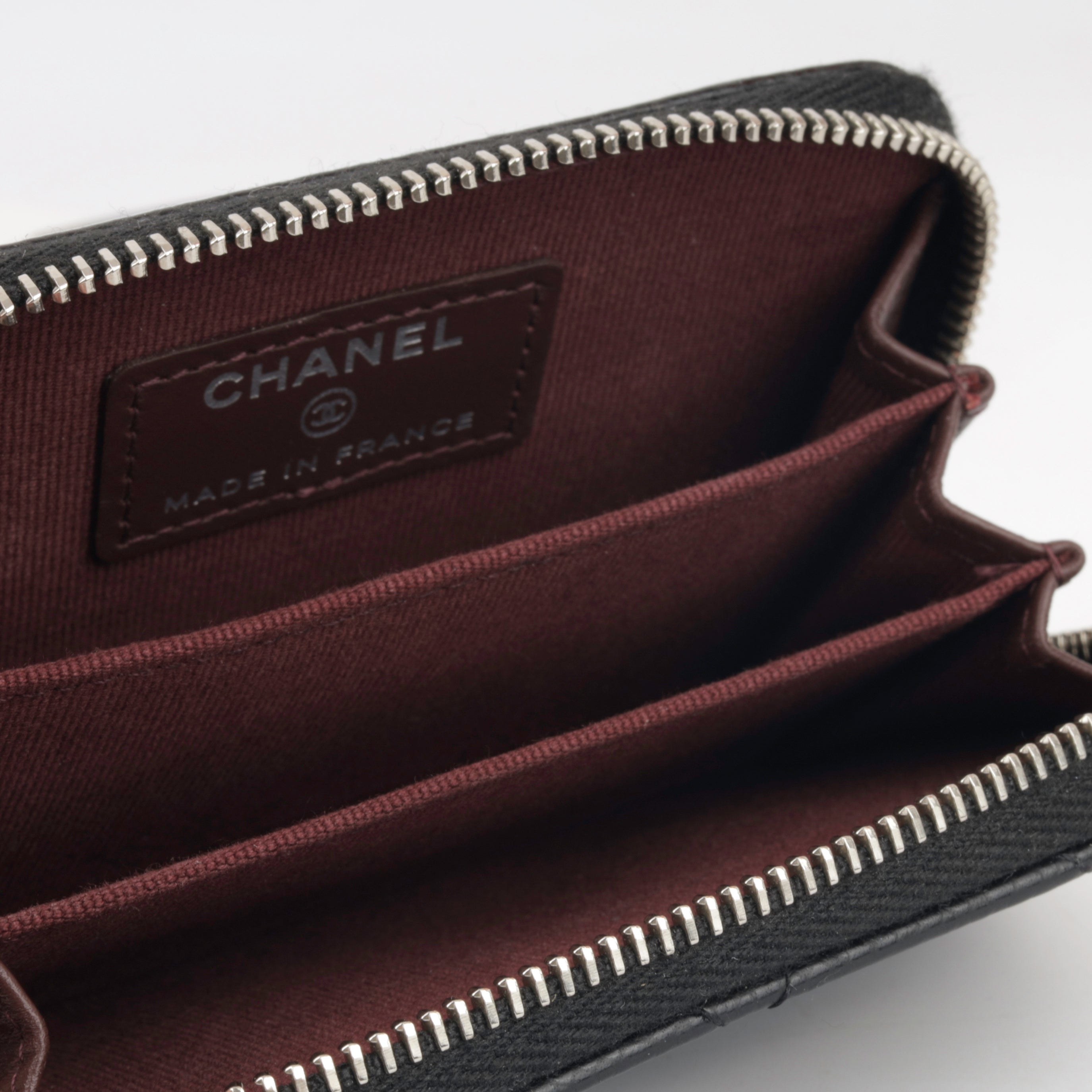 Chanel Zip Coin Purse