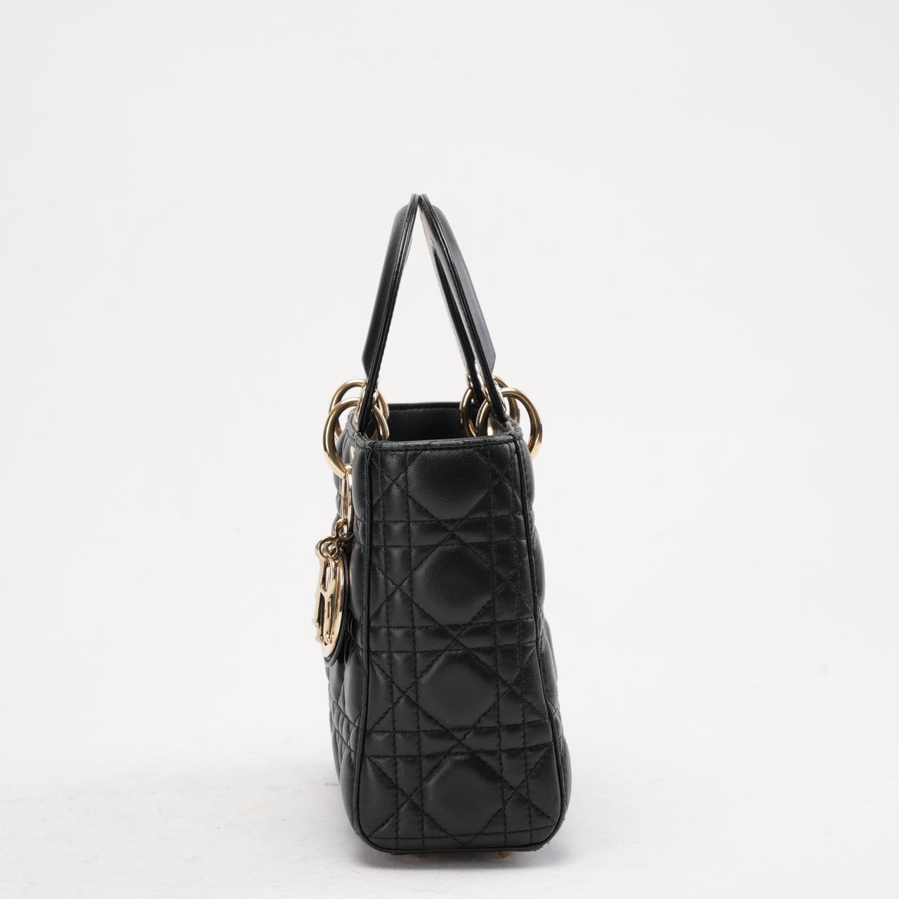 Dior Black Small Lady Dior My ABCDior Bag 2017
