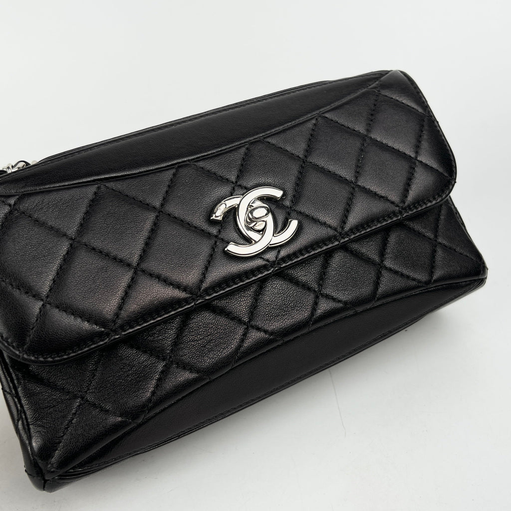 Chanel Seasonal Flap Black Lambskin - Series 22