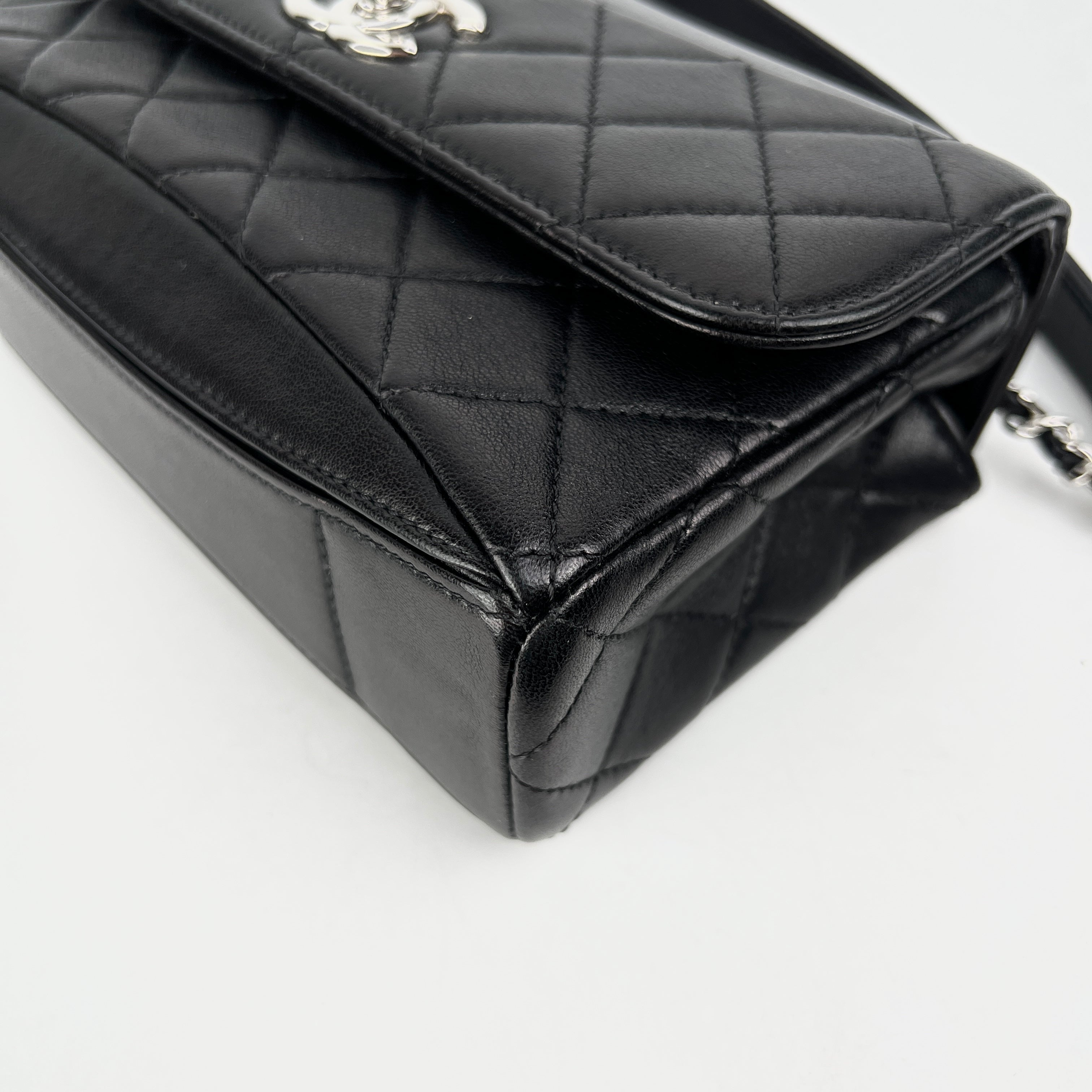 Chanel Seasonal Flap Black Lambskin - Series 22
