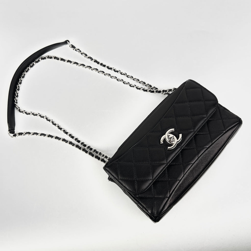 Chanel Seasonal Flap Black Lambskin - Series 22