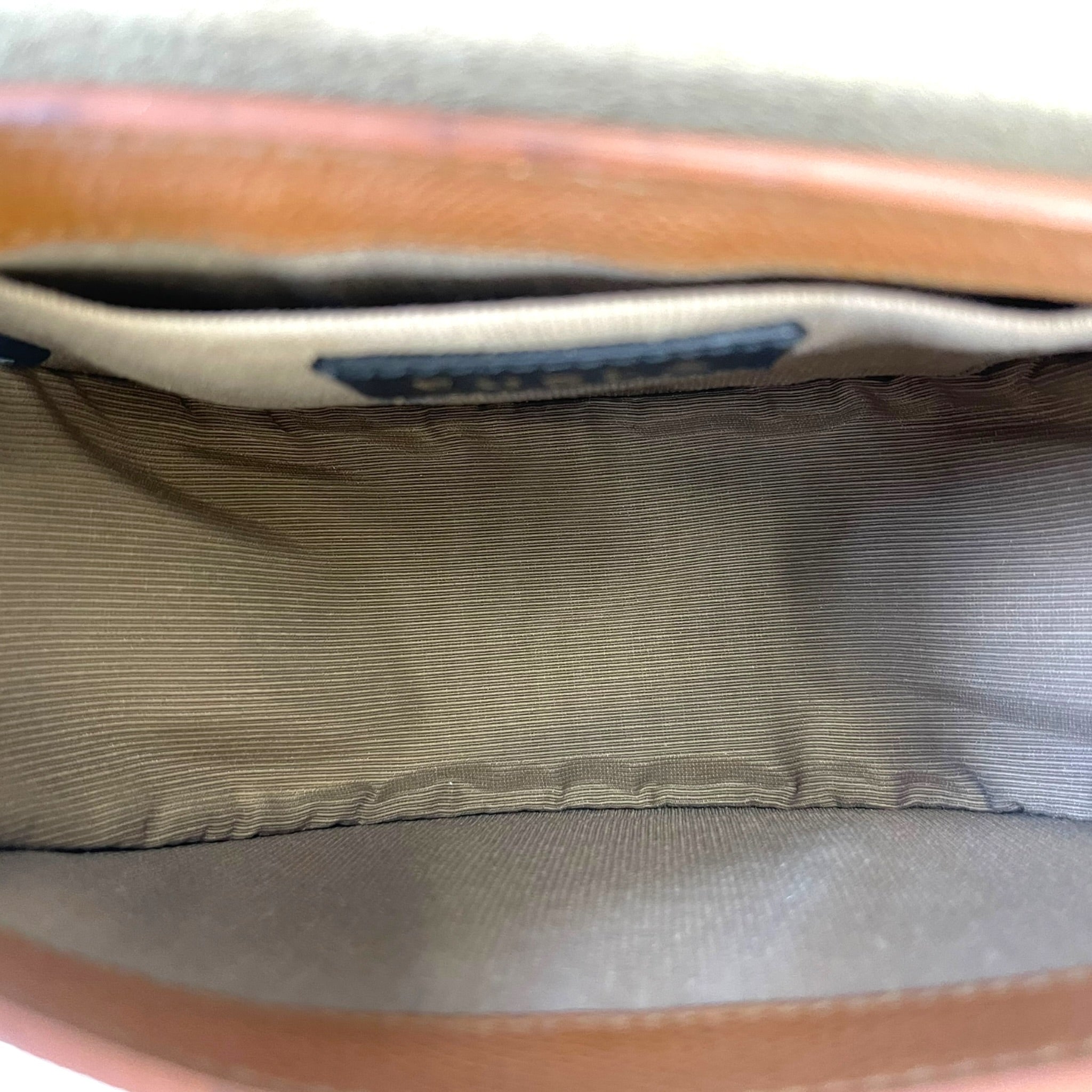 Furla Metropolis Round Crossbody Bag Mini Brown Leather