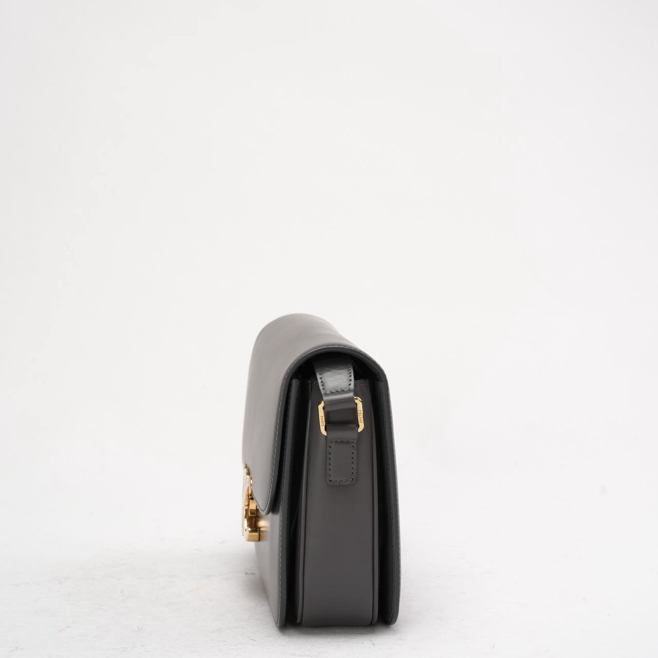 Celine Gray Triomphe Crossbody Small Calfskin 2019
