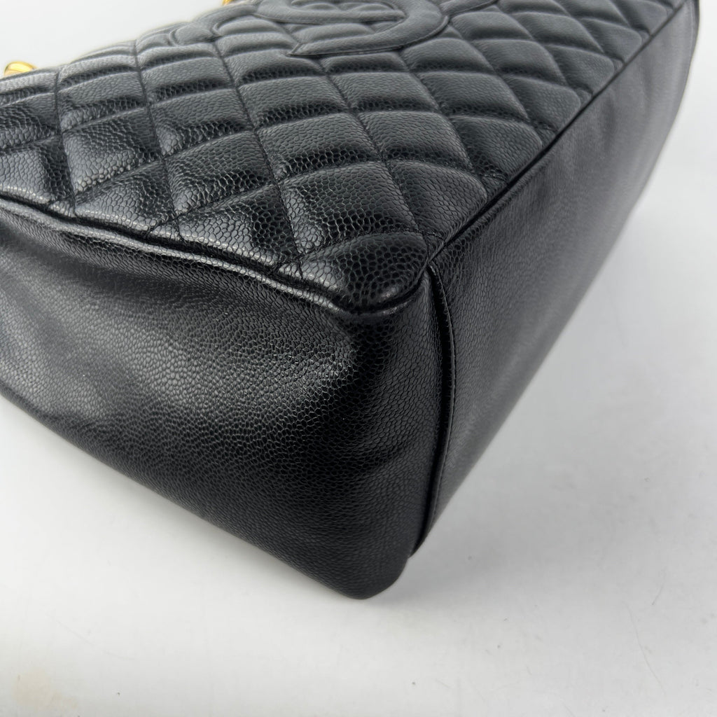 Chanel Grand Shopping Tote GST Caviar Black