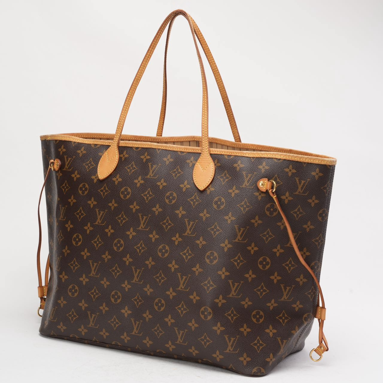 Louis Vuitton Monogram Neverfull GM Tote Bag 2007