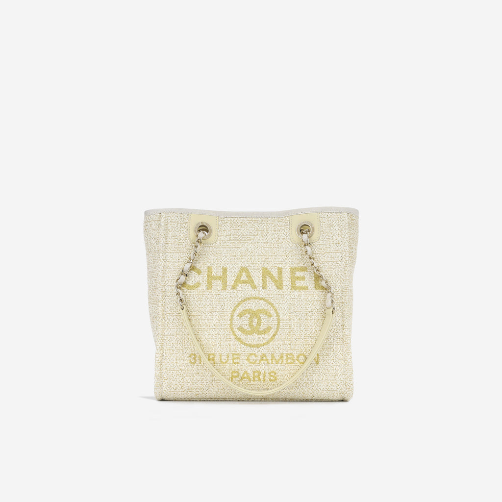 Chanel Mini Deauville - Gold