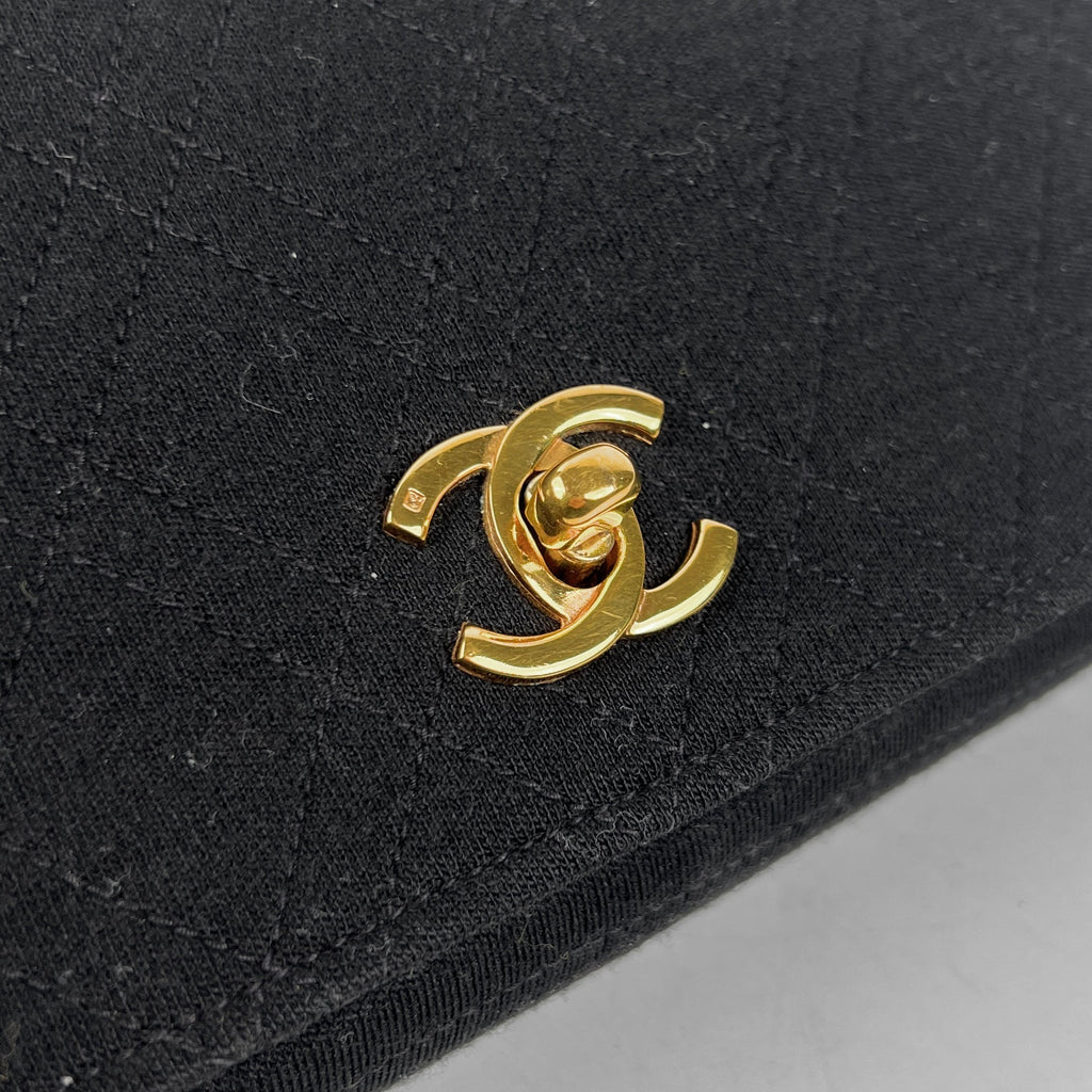 Chanel Vintage Shoulder Black