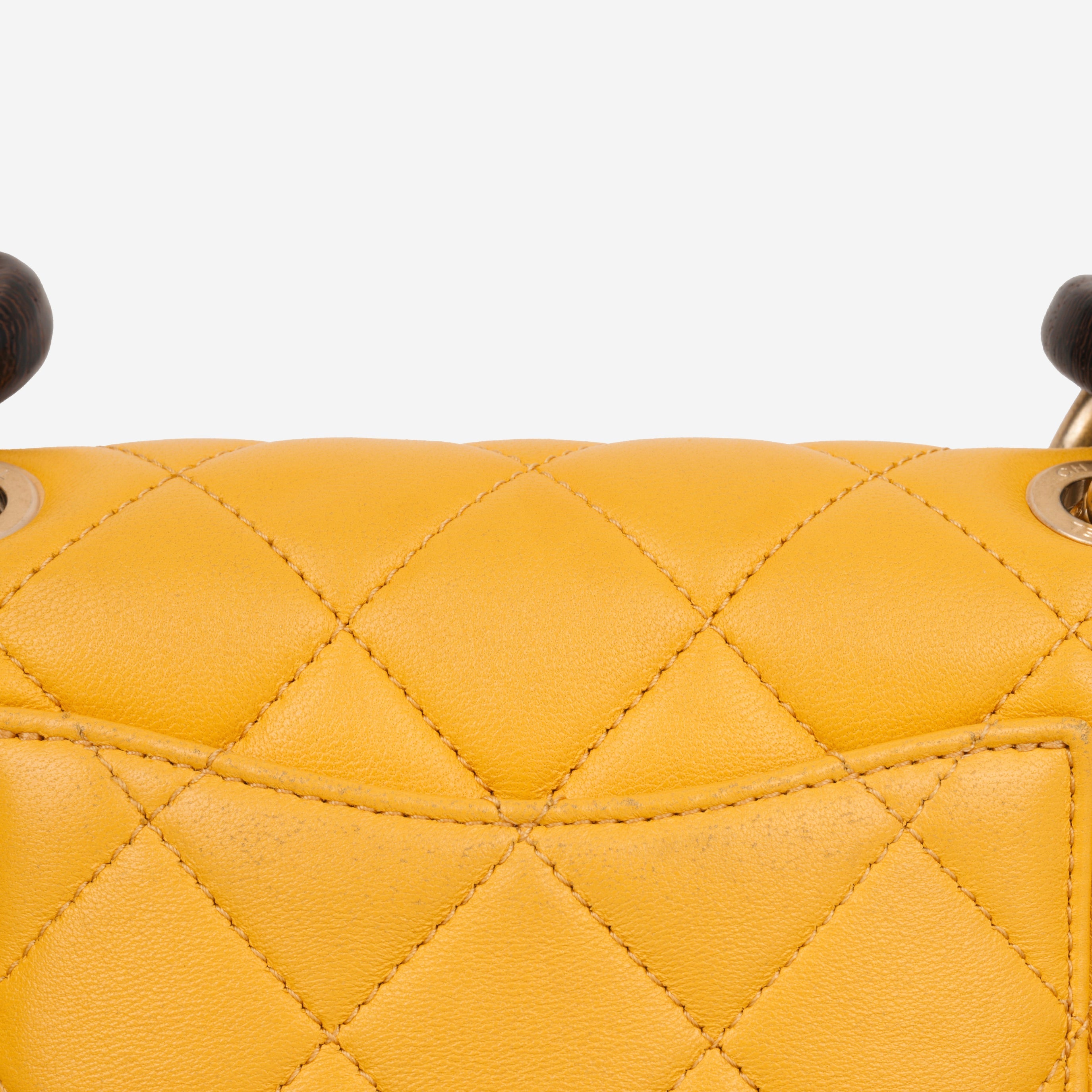 Chanel Mini Square Wenge Wood