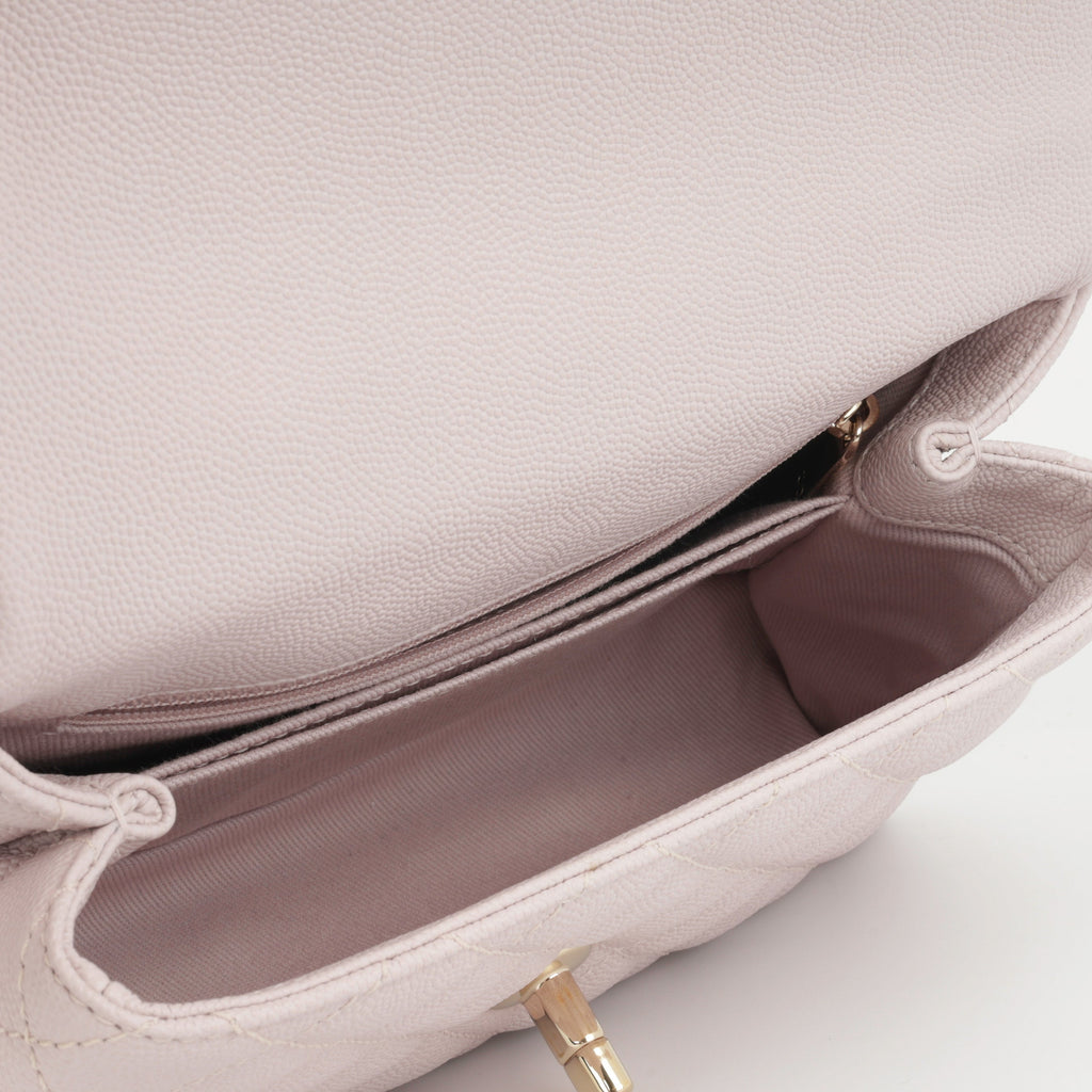 Chanel Small Coco Handle - Light Pink