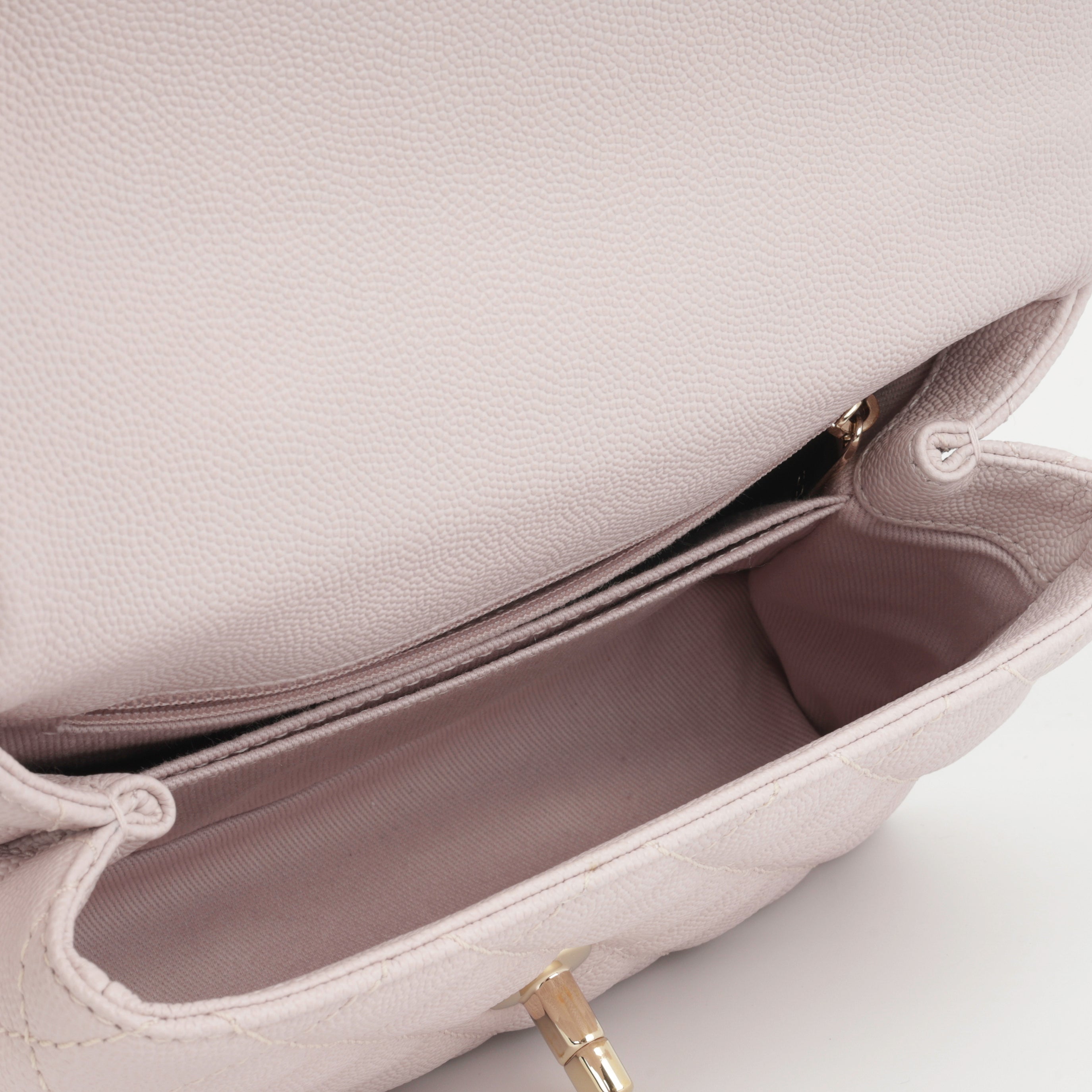 Chanel Small Coco Handle - Light Pink