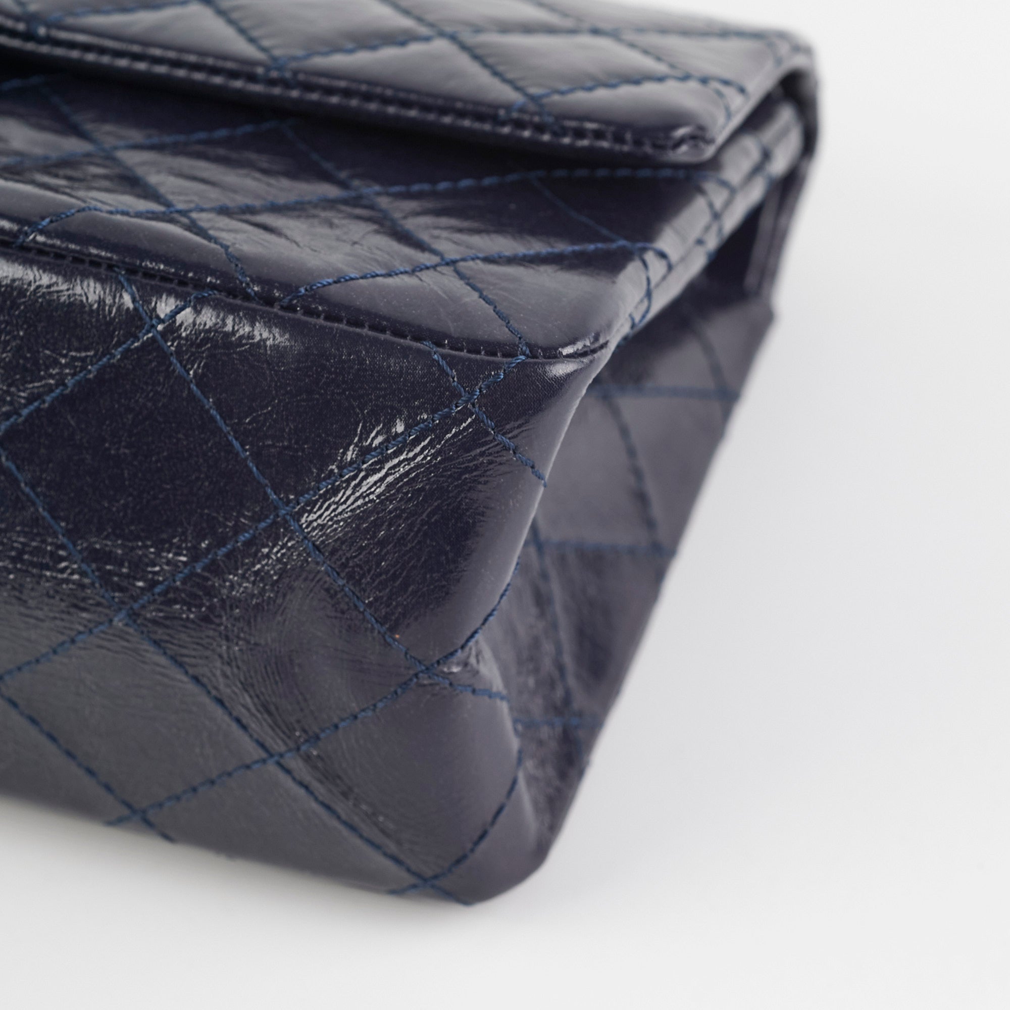Chanel Reissue 226 Shiny Calfskin Navy