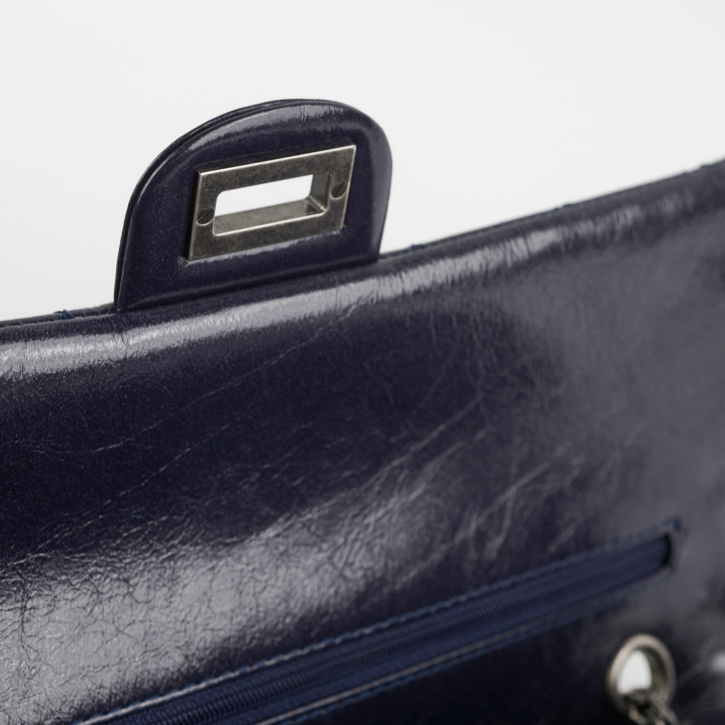 Chanel Reissue 226 Shiny Calfskin Navy