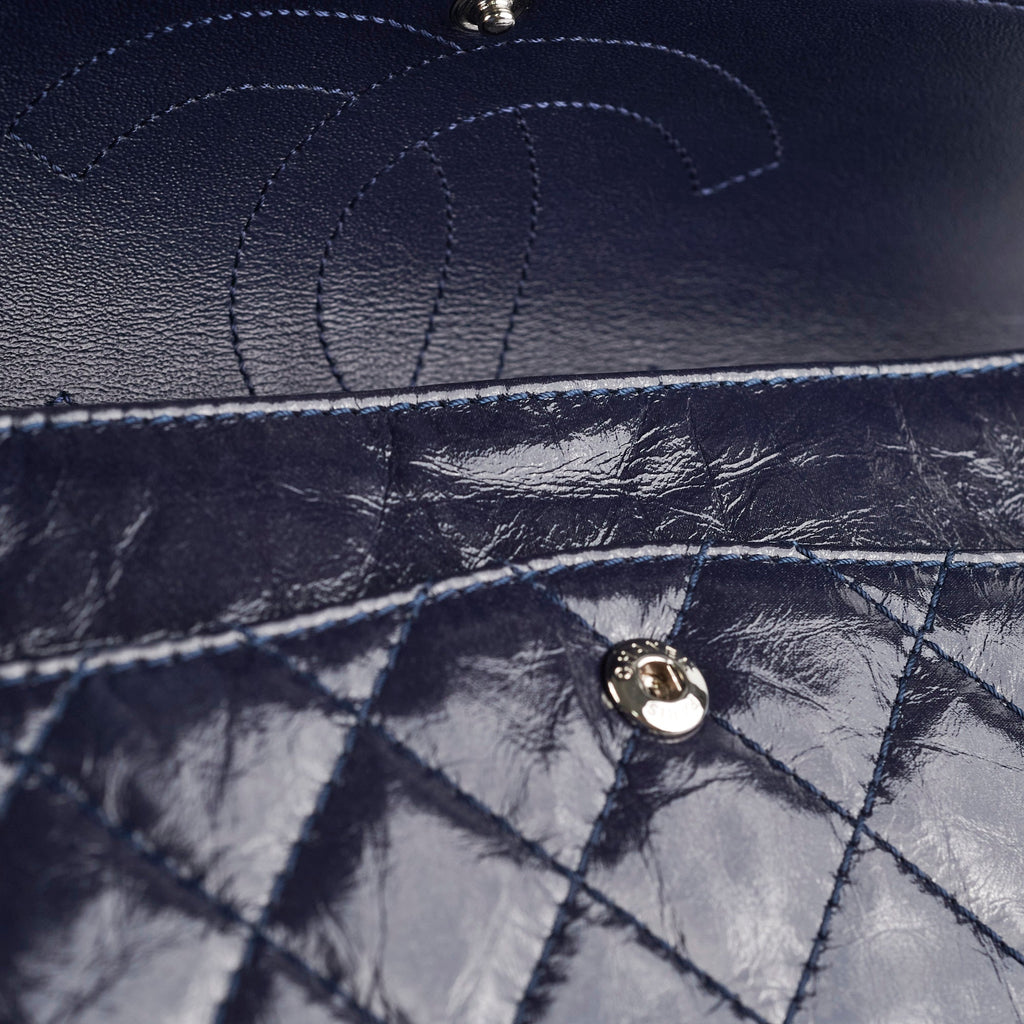 Chanel Reissue 226 Shiny Calfskin Navy