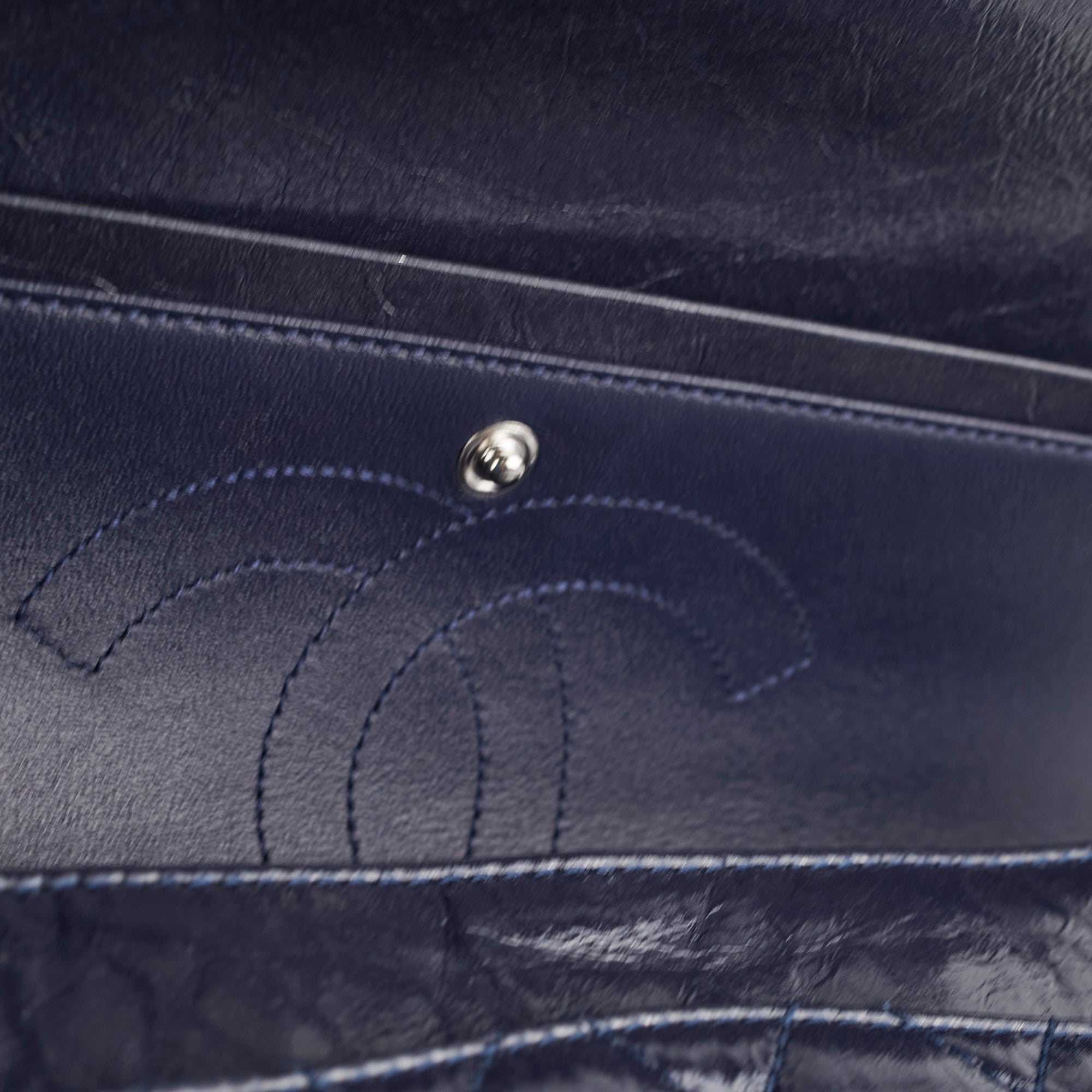 Chanel Reissue 226 Shiny Calfskin Navy