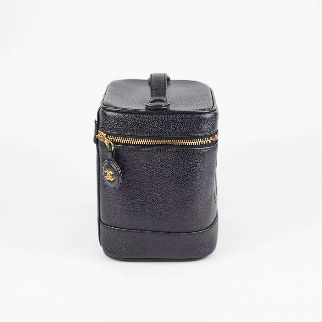 Chanel Vanity Caviar Black