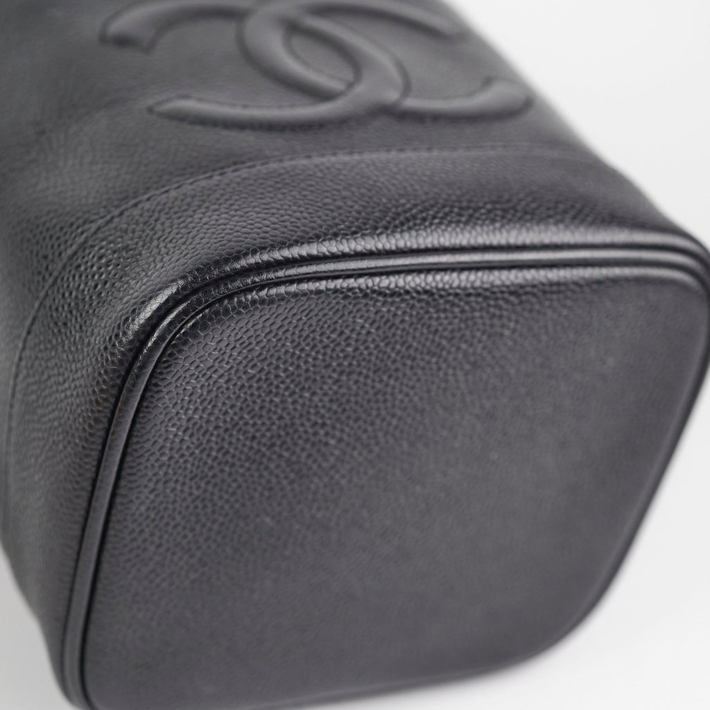 Chanel Vanity Caviar Black