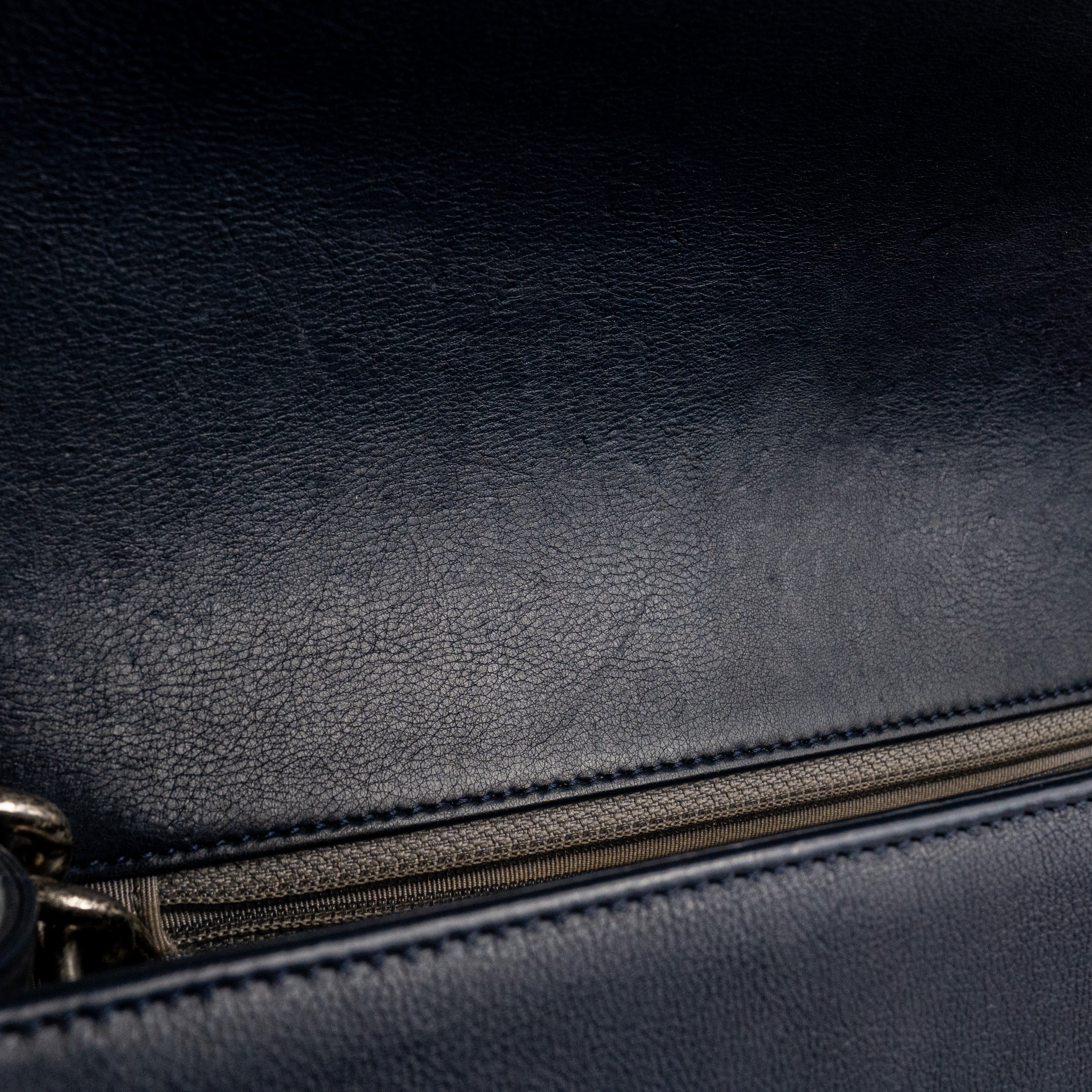 Chanel Boy New Medium lambskin Navy