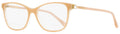 Jimmy Choo Rectangular Eyeglasses JC274 8XO Pink/Crystal 53mm Pink Crystal