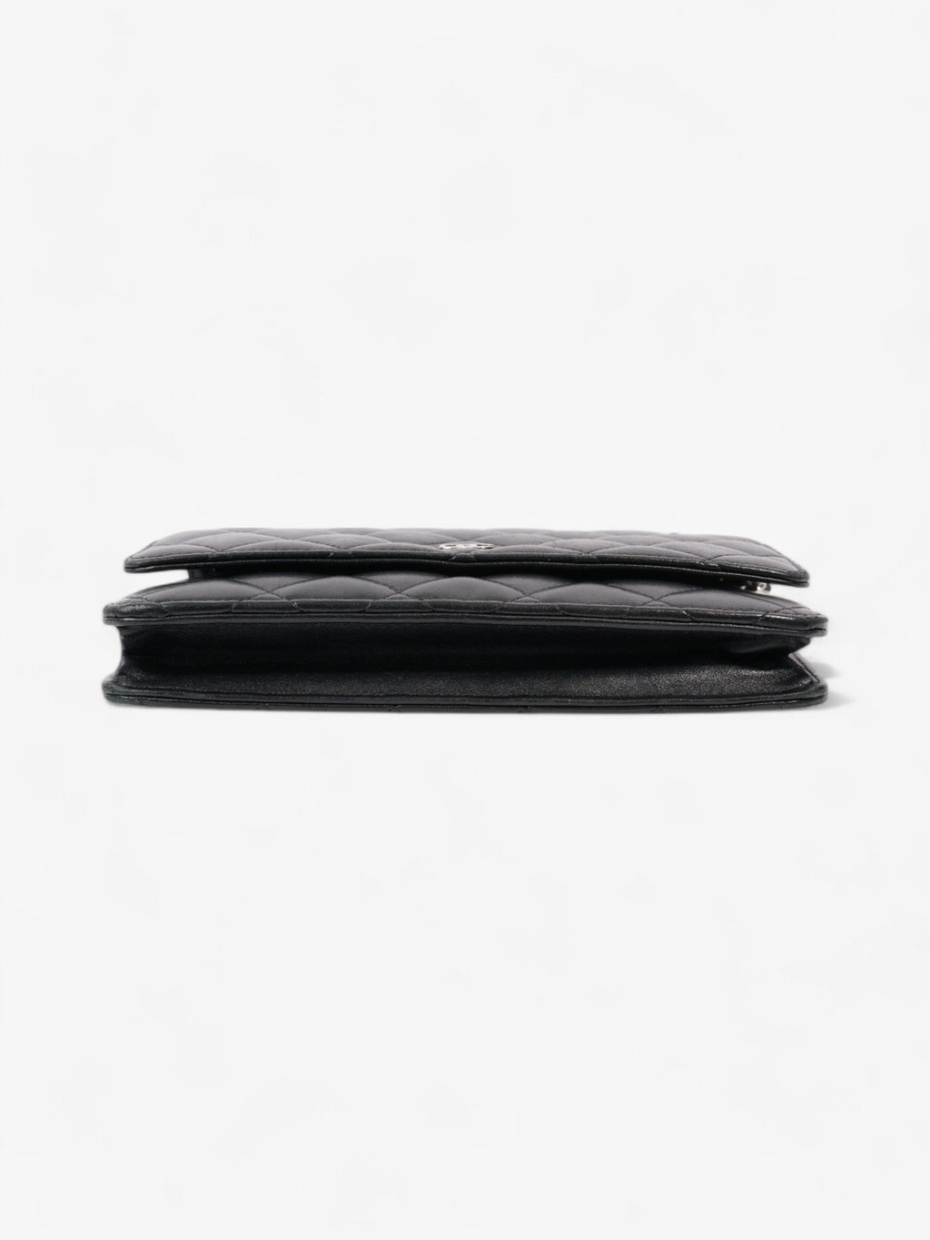 Chanel Wallet On Chain Black Lambskin Leather