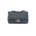 Chanel Caviar Mini Rectangular Flap Grey
