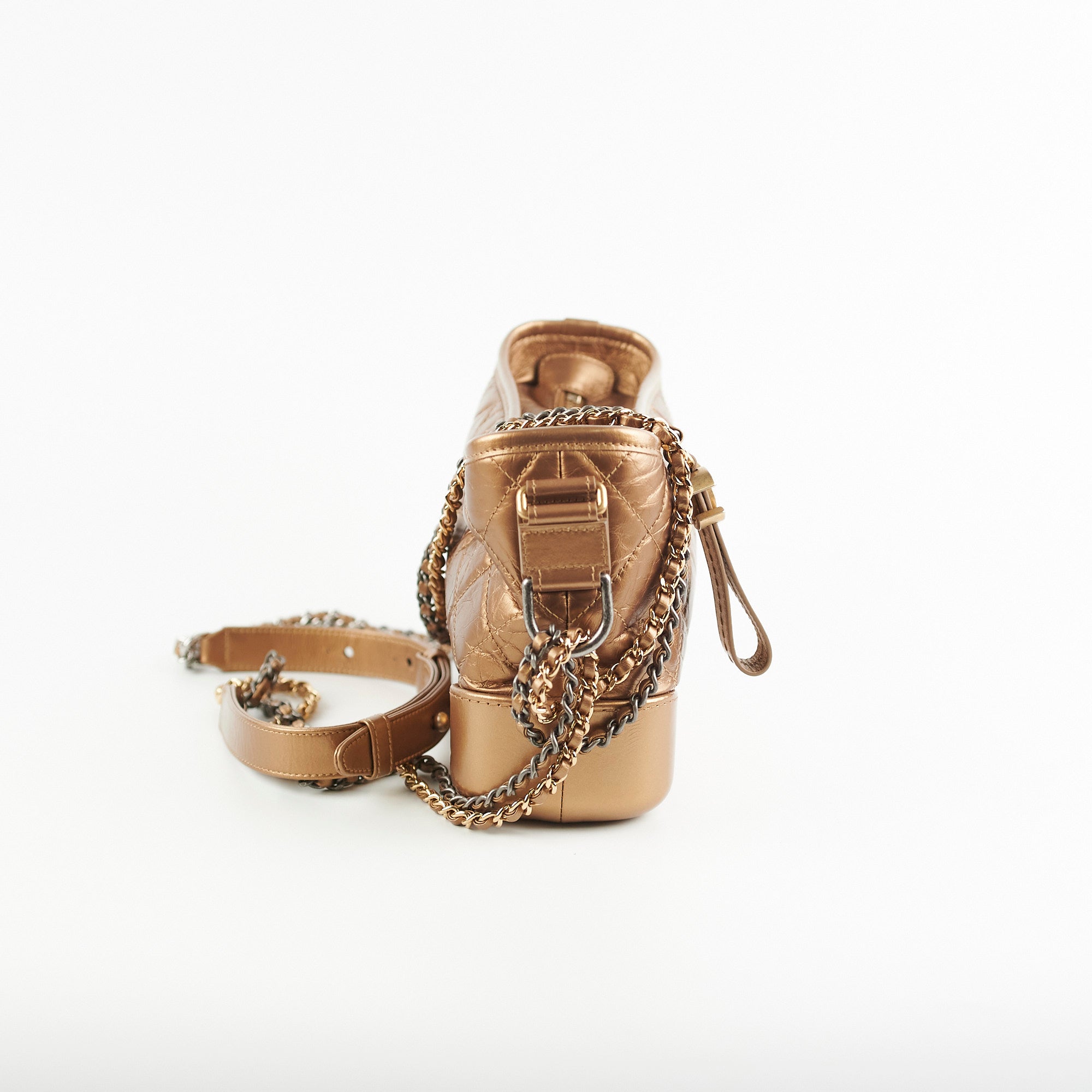 Chanel Gabrielle Small Gold