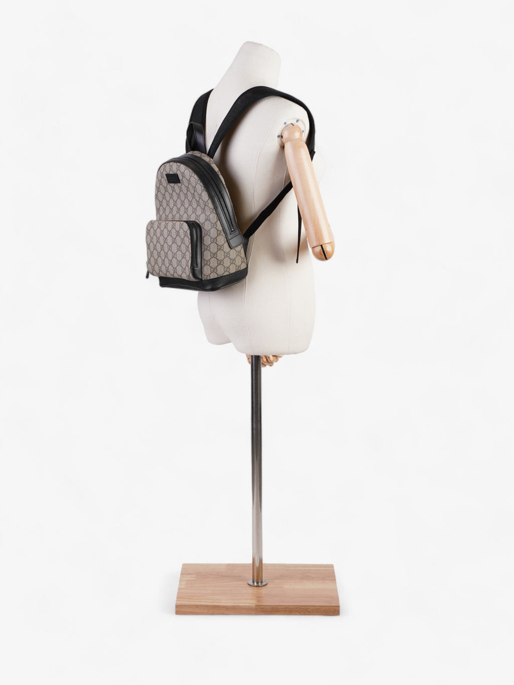 Gucci Supreme Backpack Monogram Coated Canvas
