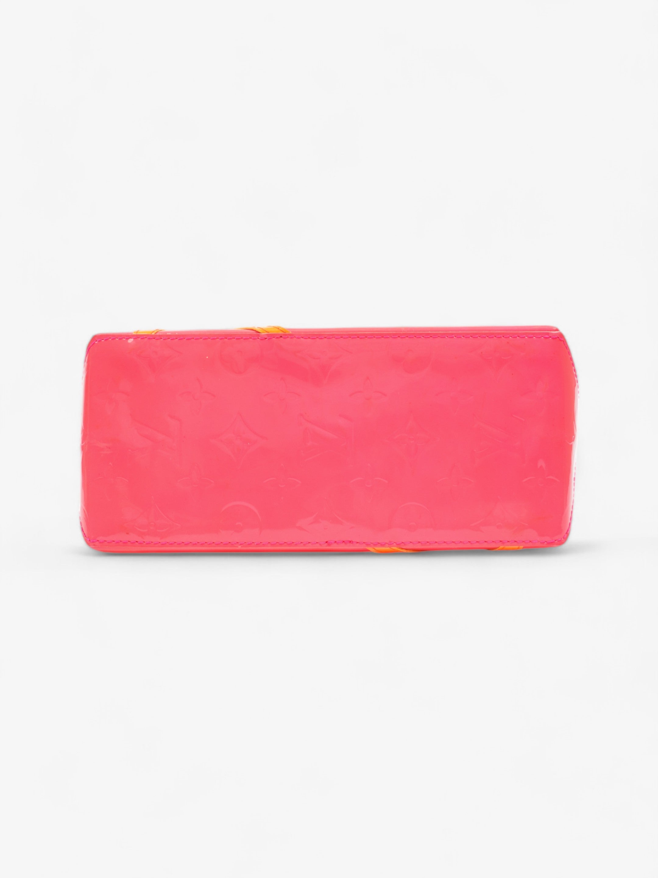 Louis Vuitton x Robert Wilson Reade Tote Fluorescent Pink / Fluorescent Orange Vernis Leather Mini