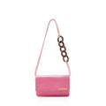 Jacquemus Croc Embossed Leather Le Riviera Shoulder Bag