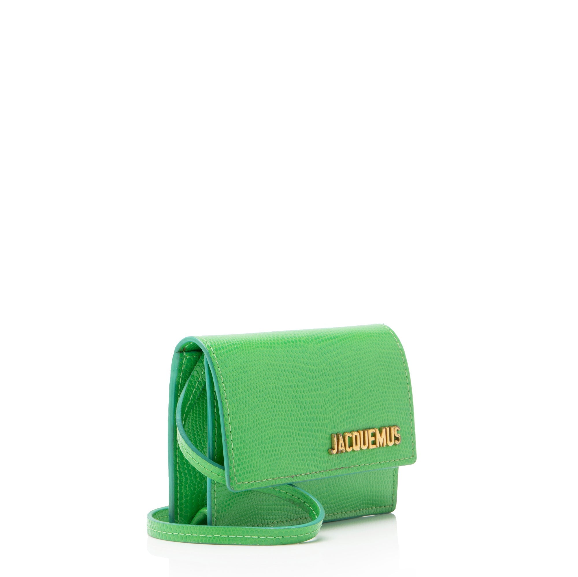 Jacquemus Leather Le Bello Crossbody