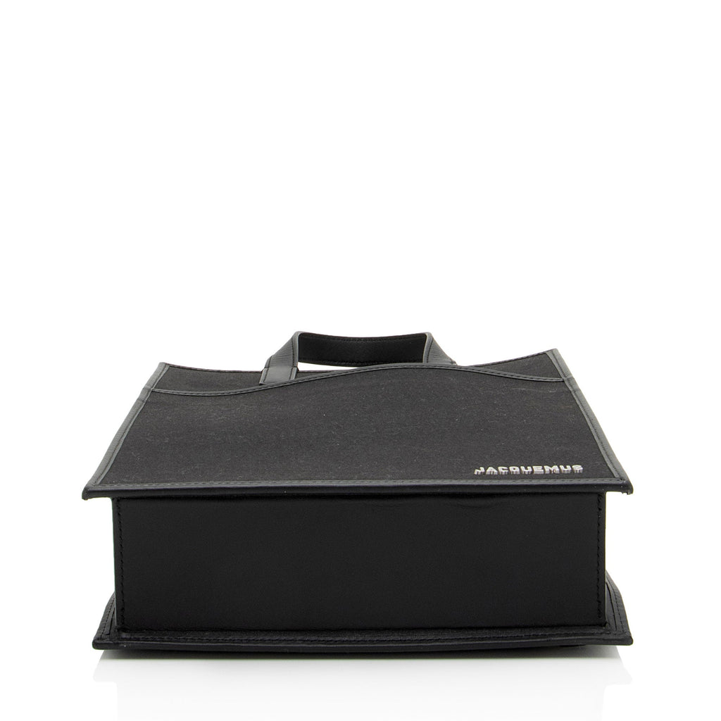Jacquemus Leather Le Cabas Tote