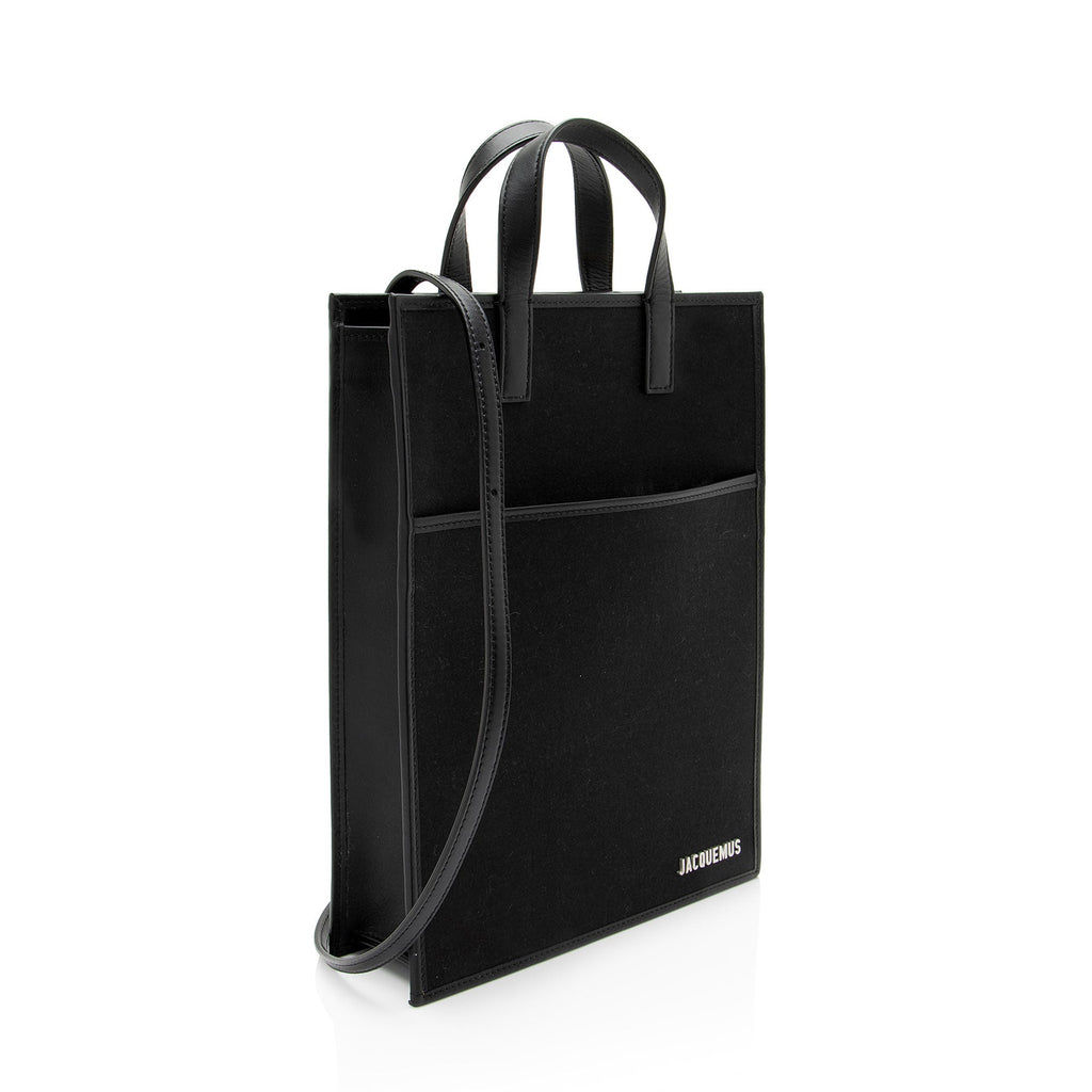Jacquemus Leather Le Cabas Tote