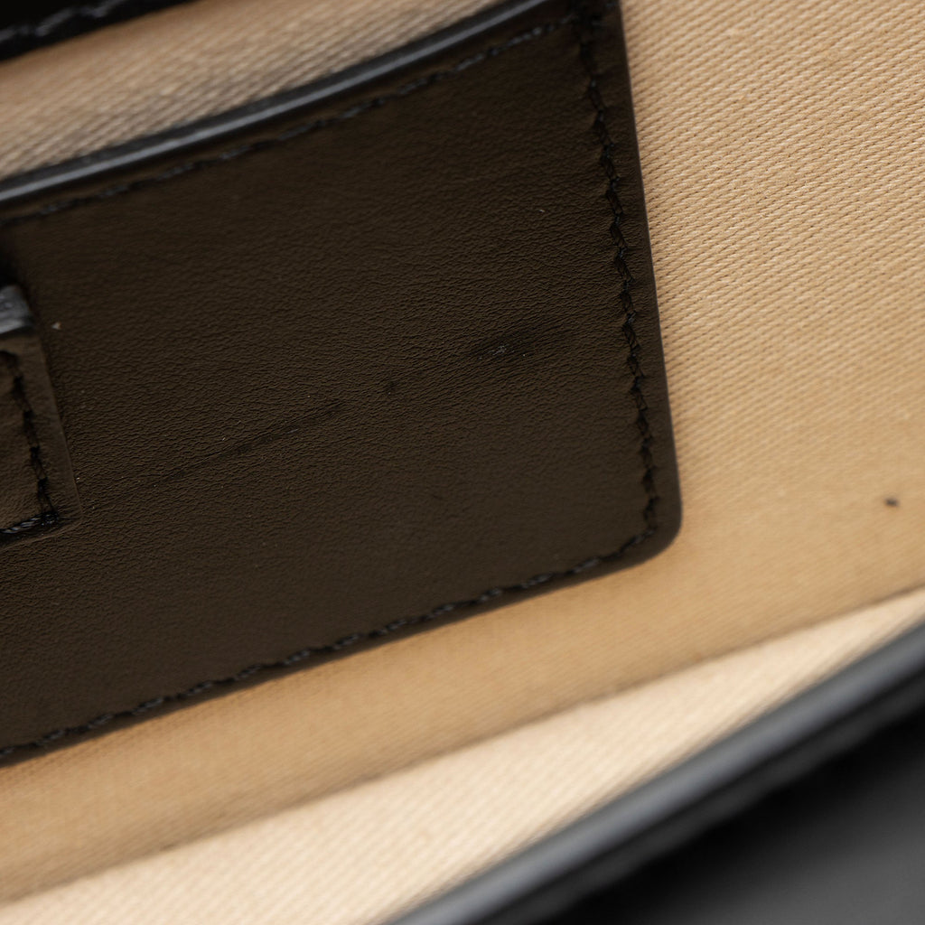 Jacquemus Leather Le Grand Bambino Top Handle Flap Bag