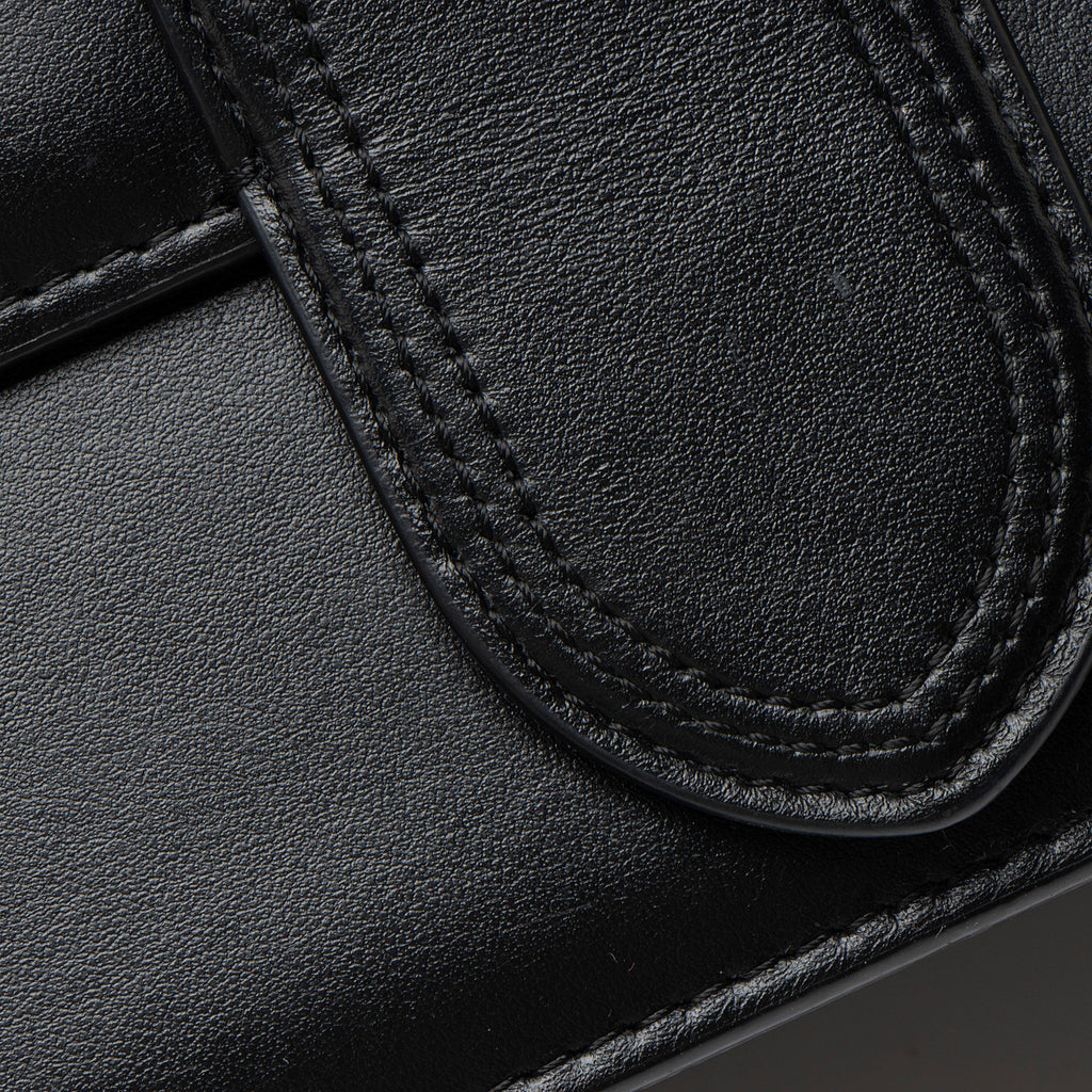 Jacquemus Leather Le Grand Bambino Top Handle Flap Bag