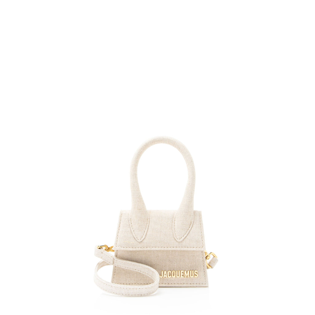 Jacquemus Linen Le Chiquito Mini Bag